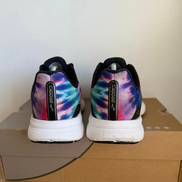Brooks Launch 8 Rock N Roll Tie Dye Women Running Sneakers- SZ 9 - Picture 3 of 16